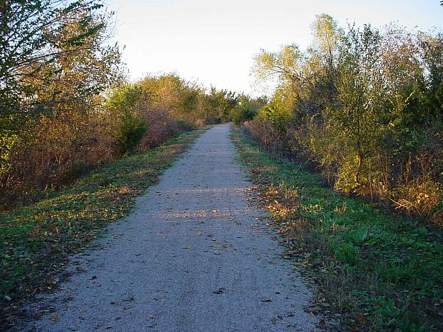 Trail Construction - Crushed rock