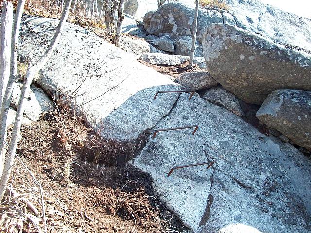 Trail Facilities - Hand holds