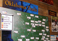 Photo of Oklahoma trails map