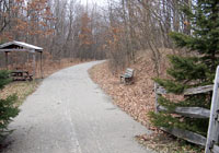 Photo of crushed rock trail