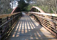 Photo of bridge with arched support