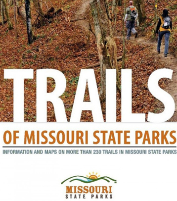 The cover of Missouri State Parks Trail Book