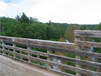 Photo of wood railing