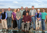 photo of group at overlook